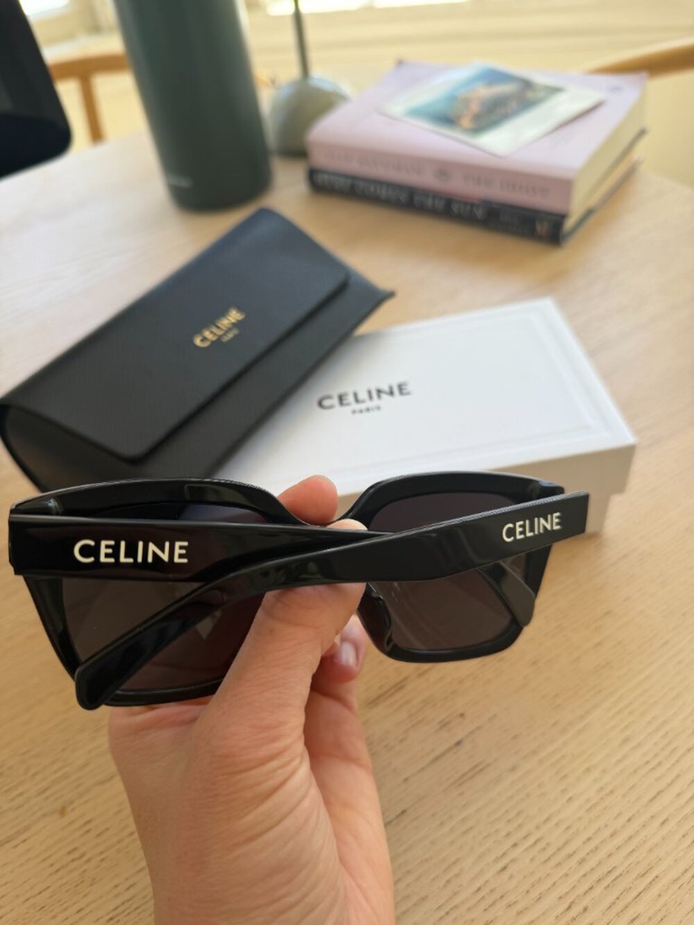Brand new Celine Triomphe sunglasses in black - Picture 7 of 8